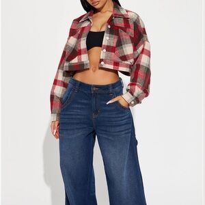 Cropped jacket! Cute! Fall!